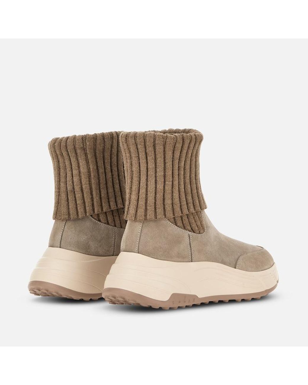 Hogan Brown Sporty Sneakers,