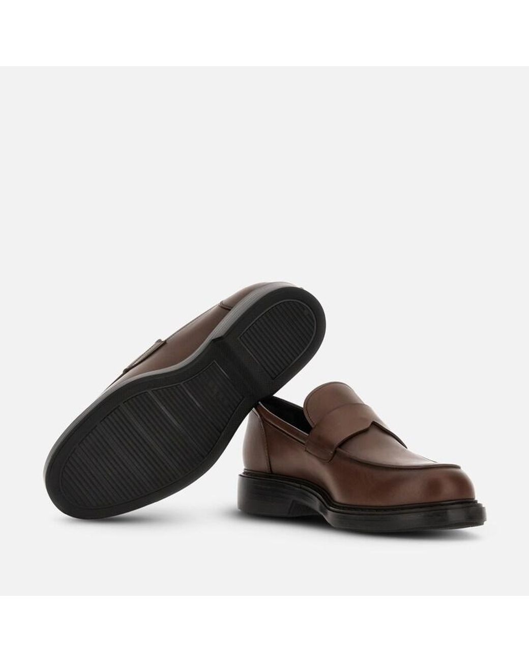 Hogan Brown Lace-Ups And Moccasins, for men