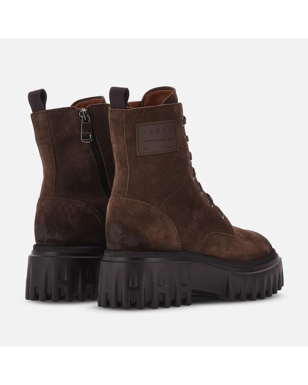 Hogan Brown Boots,