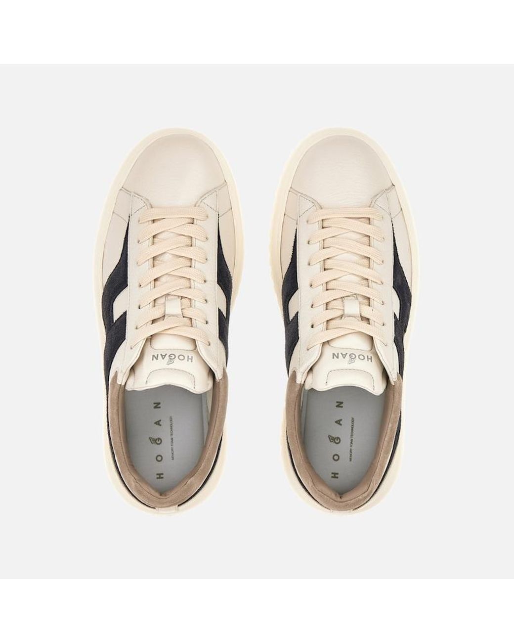 Hogan Natural Chunky Sneakers, ,Off for men
