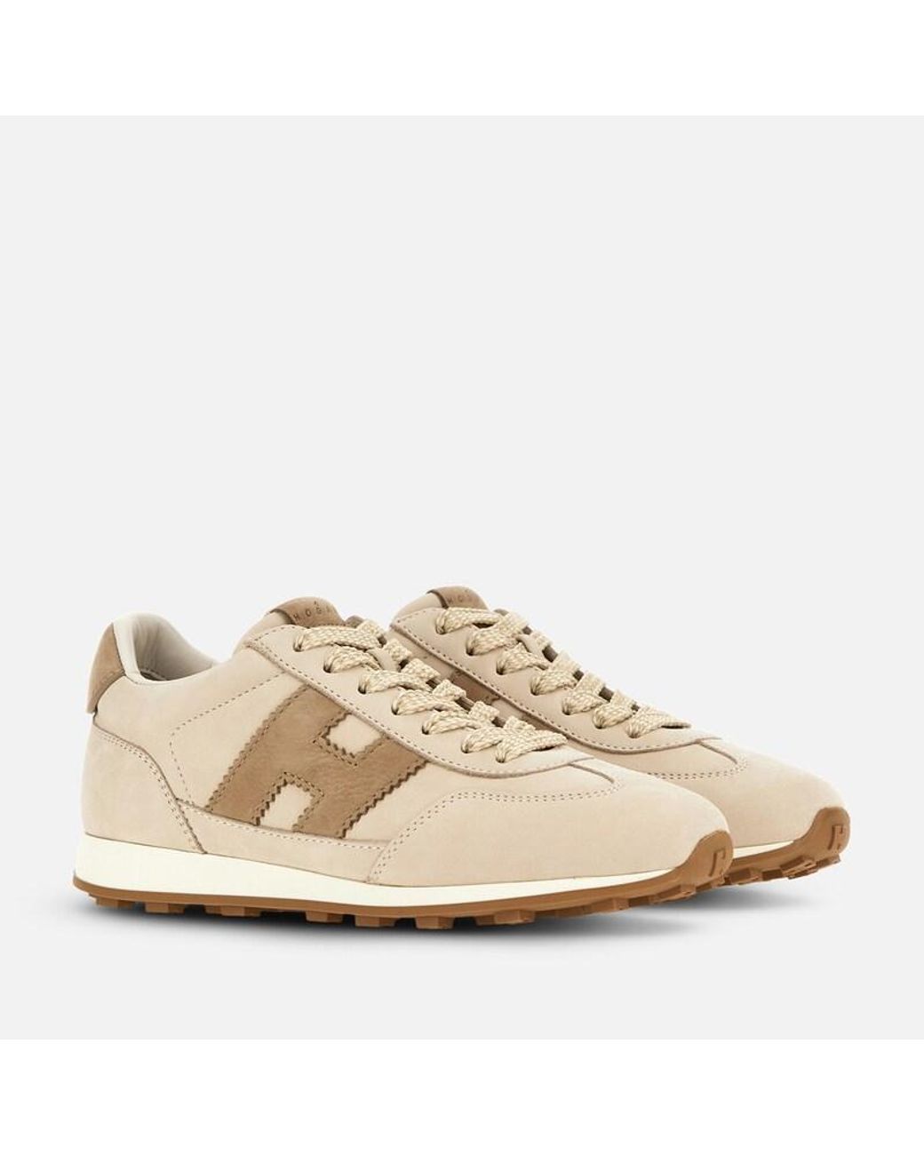 Hogan Natural Sporty Sneakers,