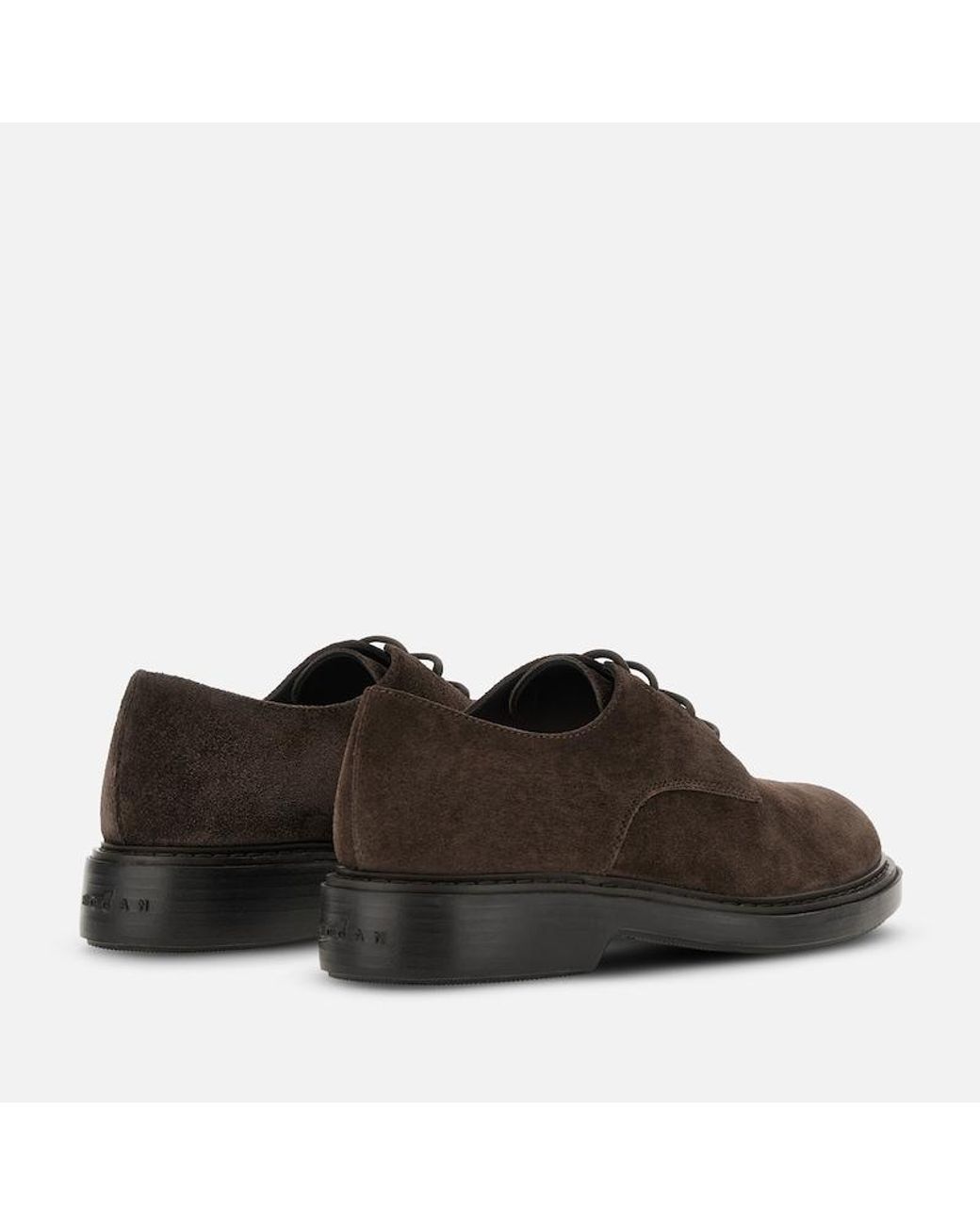 Hogan Brown Lace-Ups And Moccasins, for men