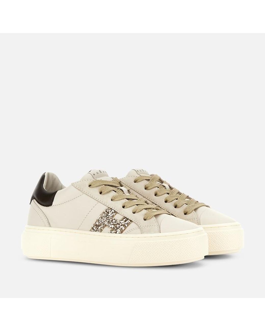 Hogan Natural Flat Sneakers,