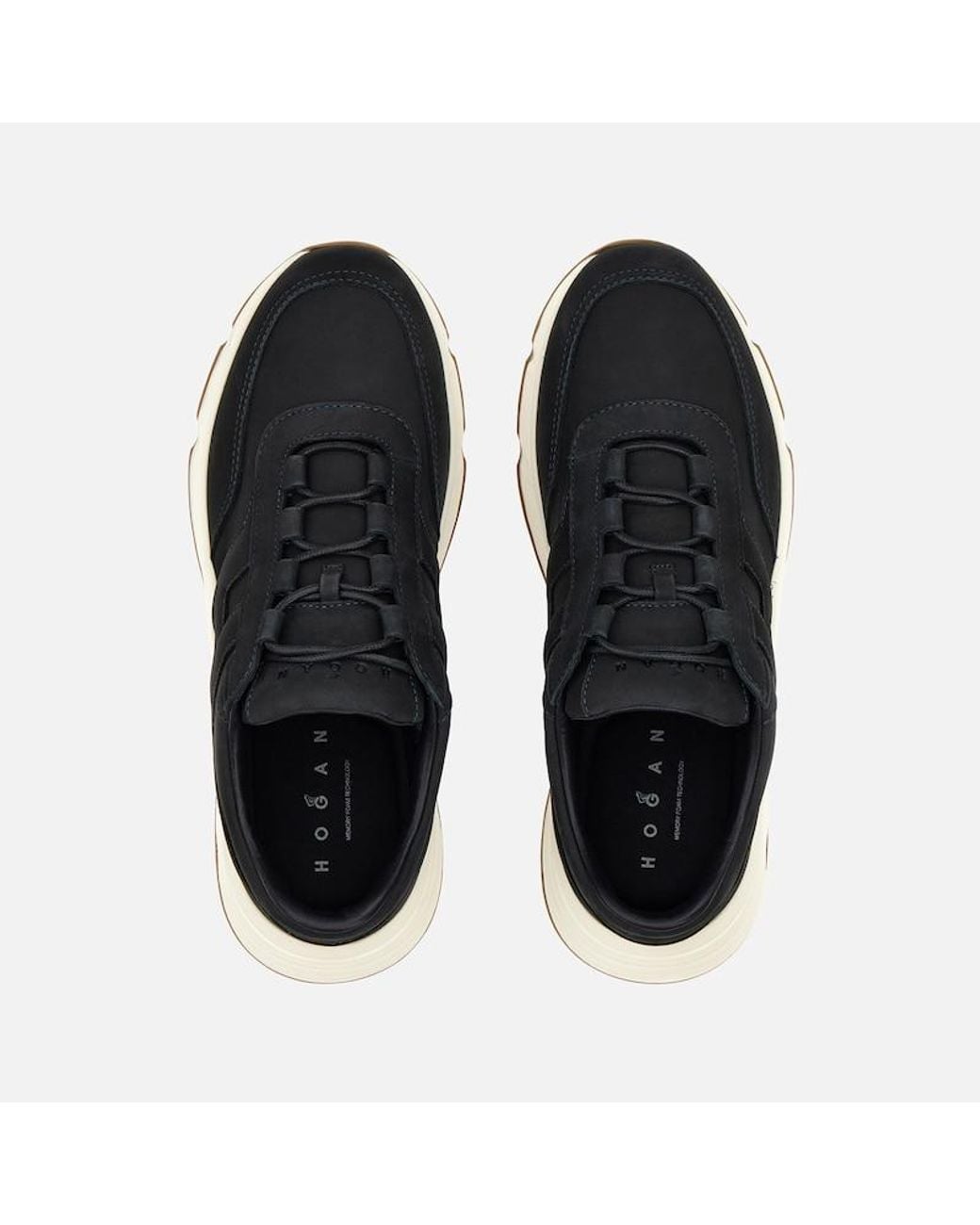 Hogan Black Sporty Sneakers, for men