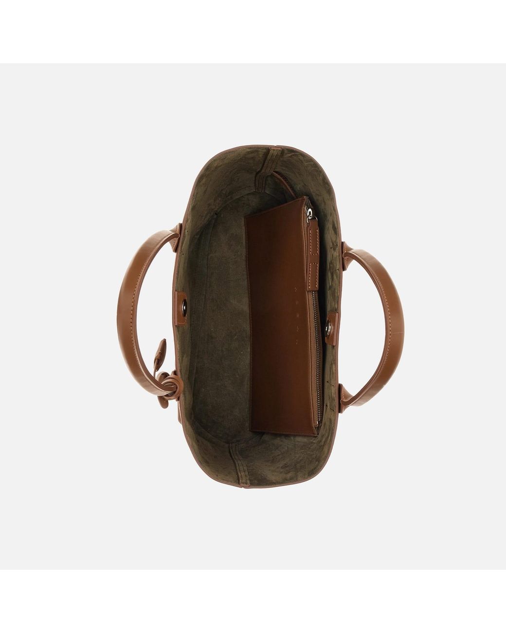 Hogan Brown Shopper Address Small