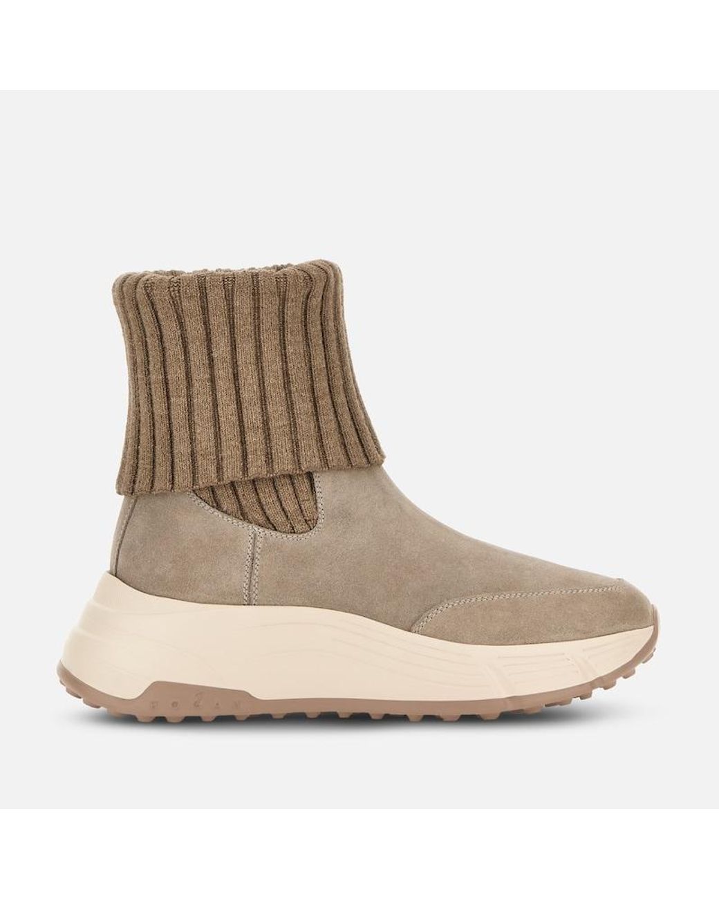 Hogan Brown Sporty Sneakers,