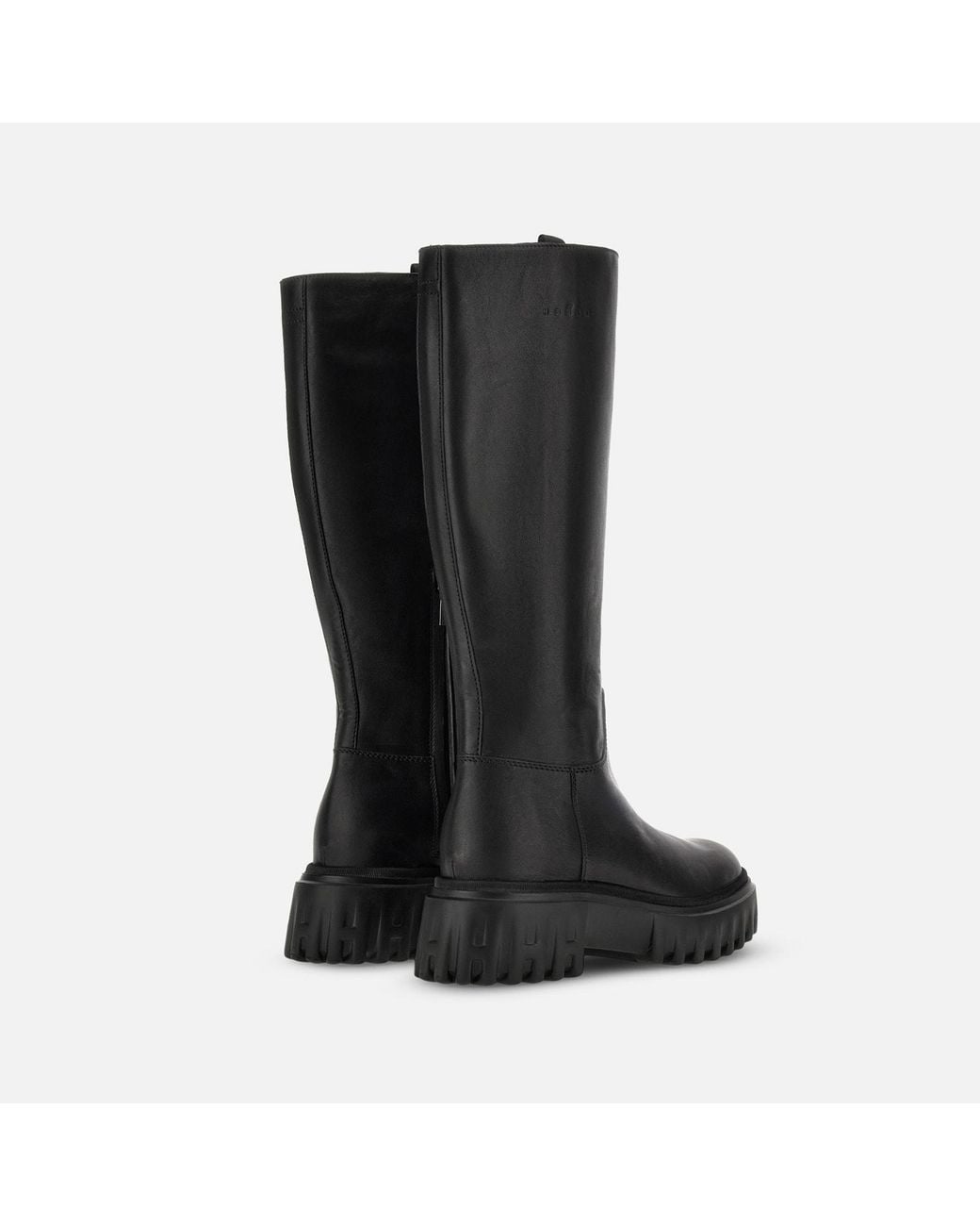 Hogan Black Stiefel H700