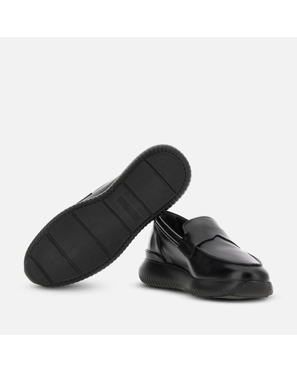 Hogan Black Lace-Ups And Moccasins, for men