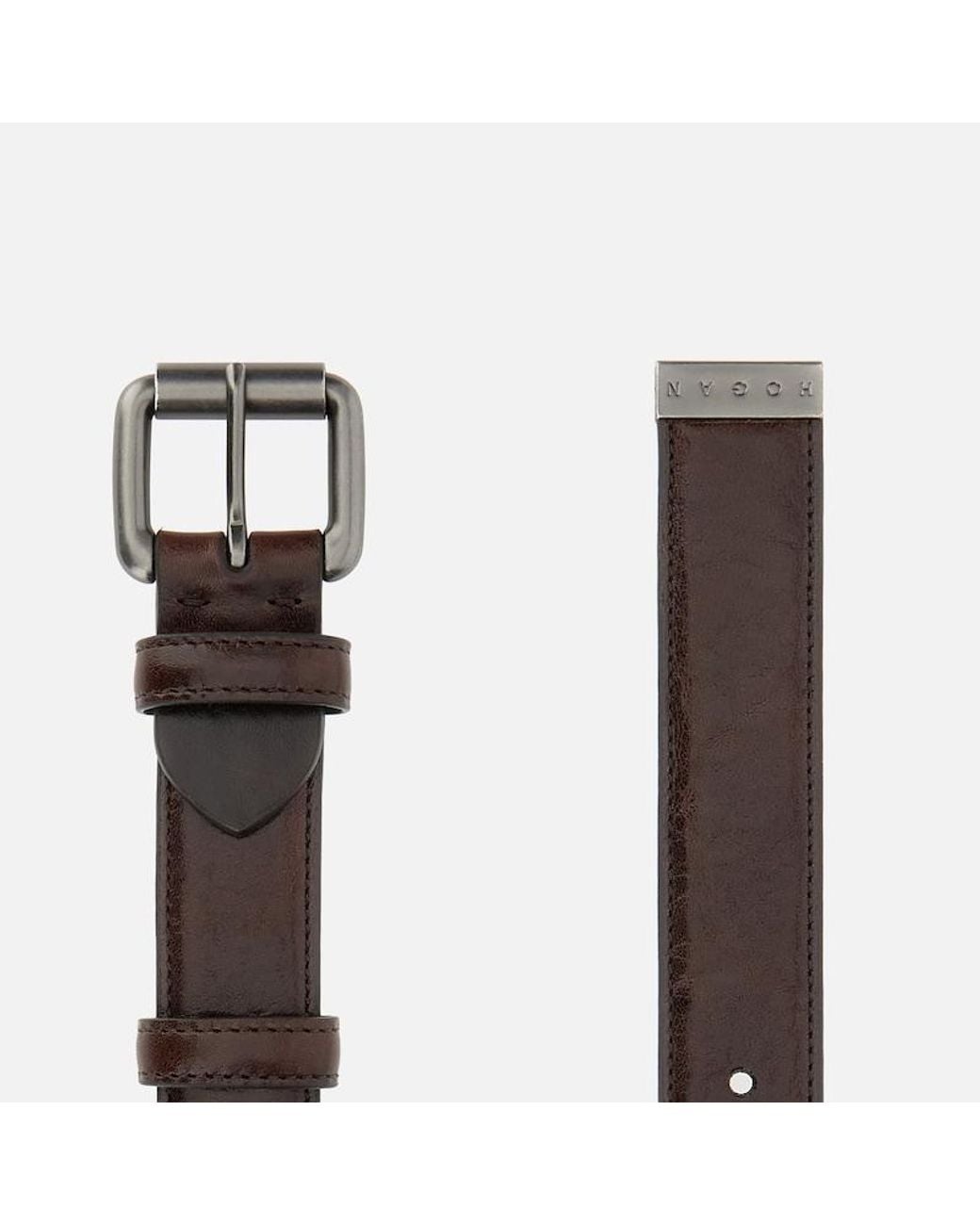Cinturón Hogan de hombre de color Brown