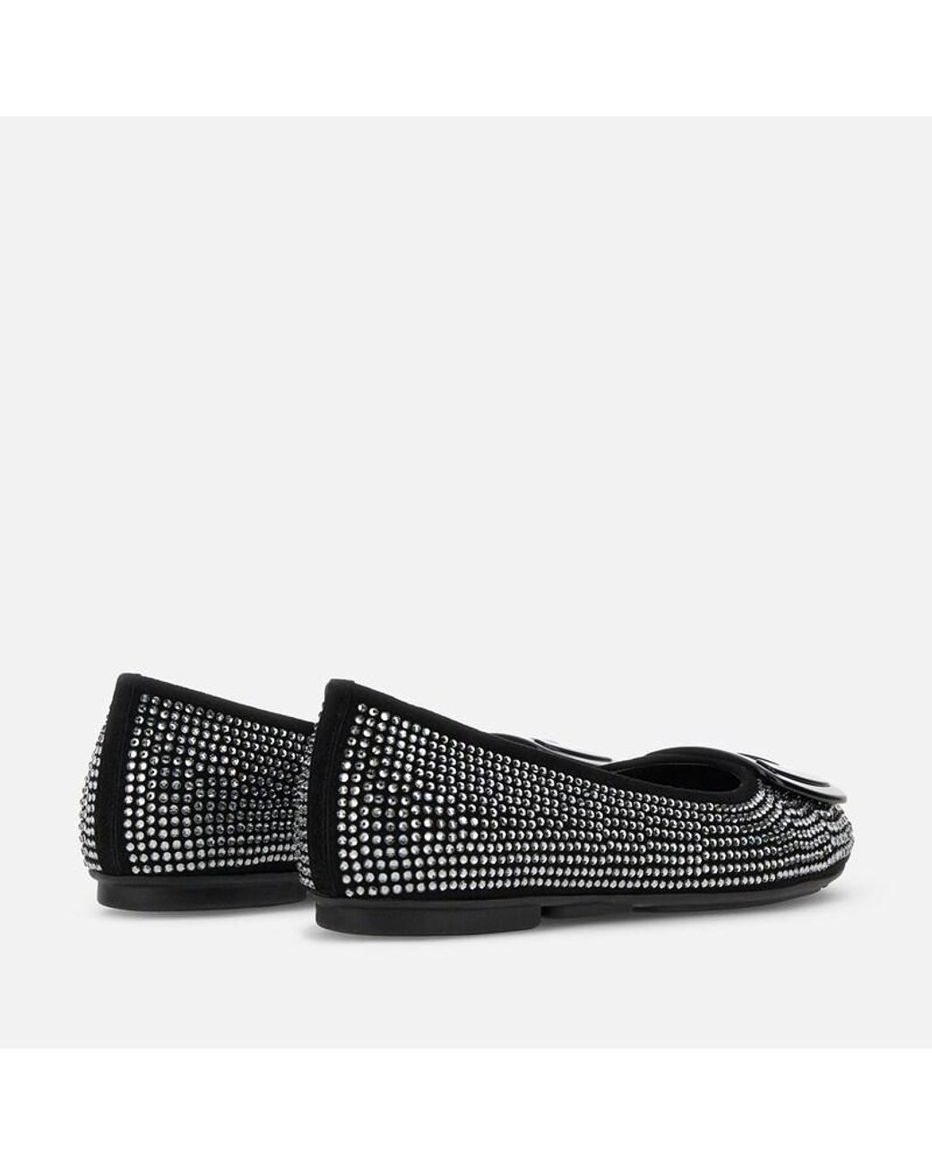 Hogan Black H661 Ballerinas Atelier