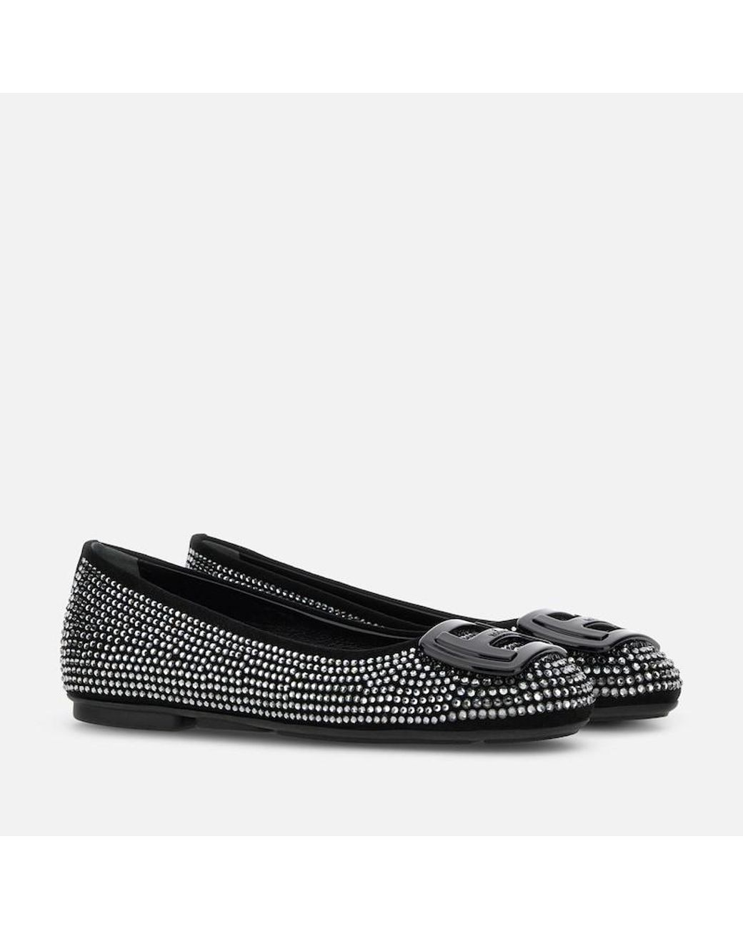 Hogan Black H661 Ballerinas Atelier
