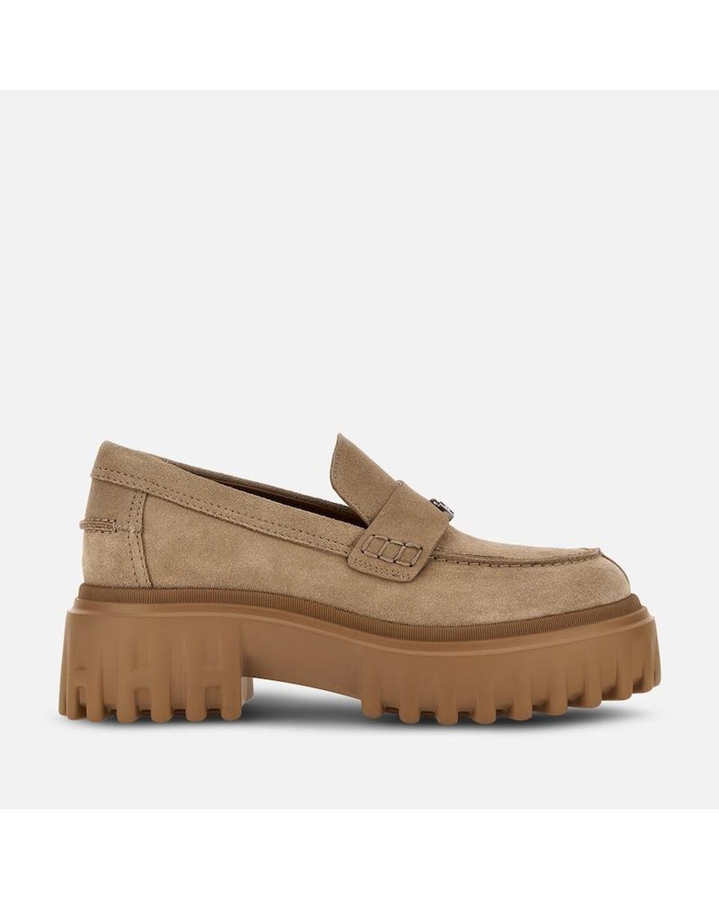 Hogan Natural Loafers,