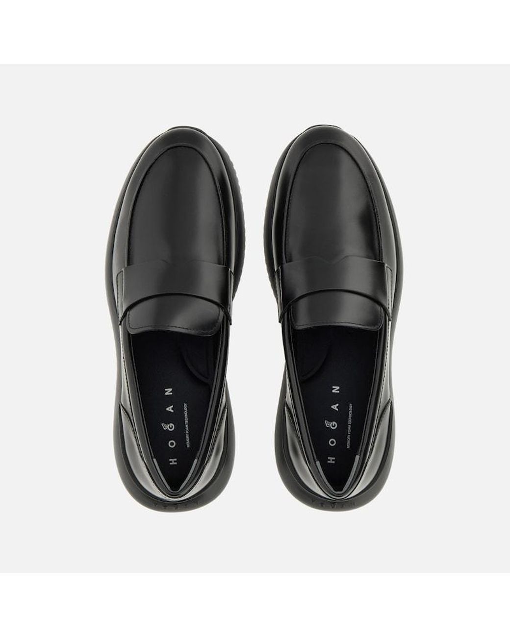 Hogan Black Lace-Ups And Moccasins, for men