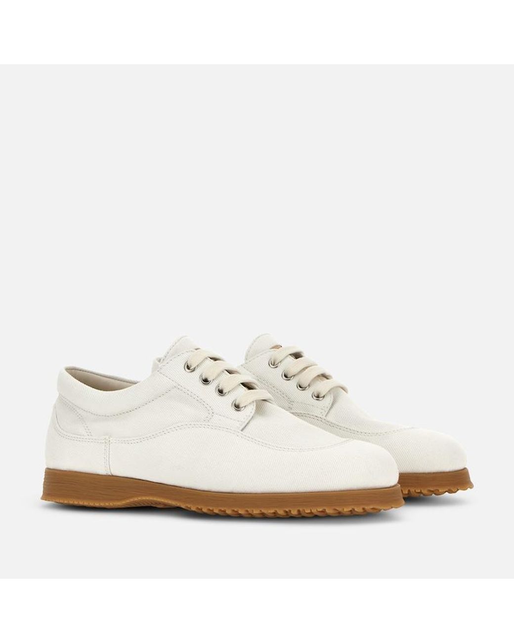 Hogan White Flat Sneaker, for men