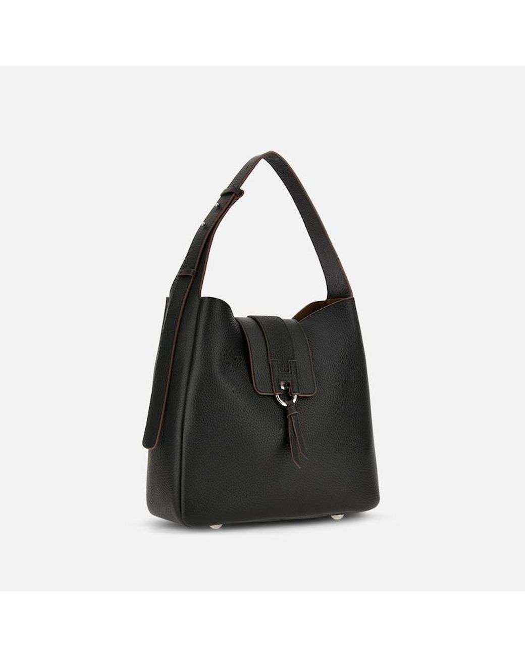 Hogan Black Shoulder Bags, (One Size)