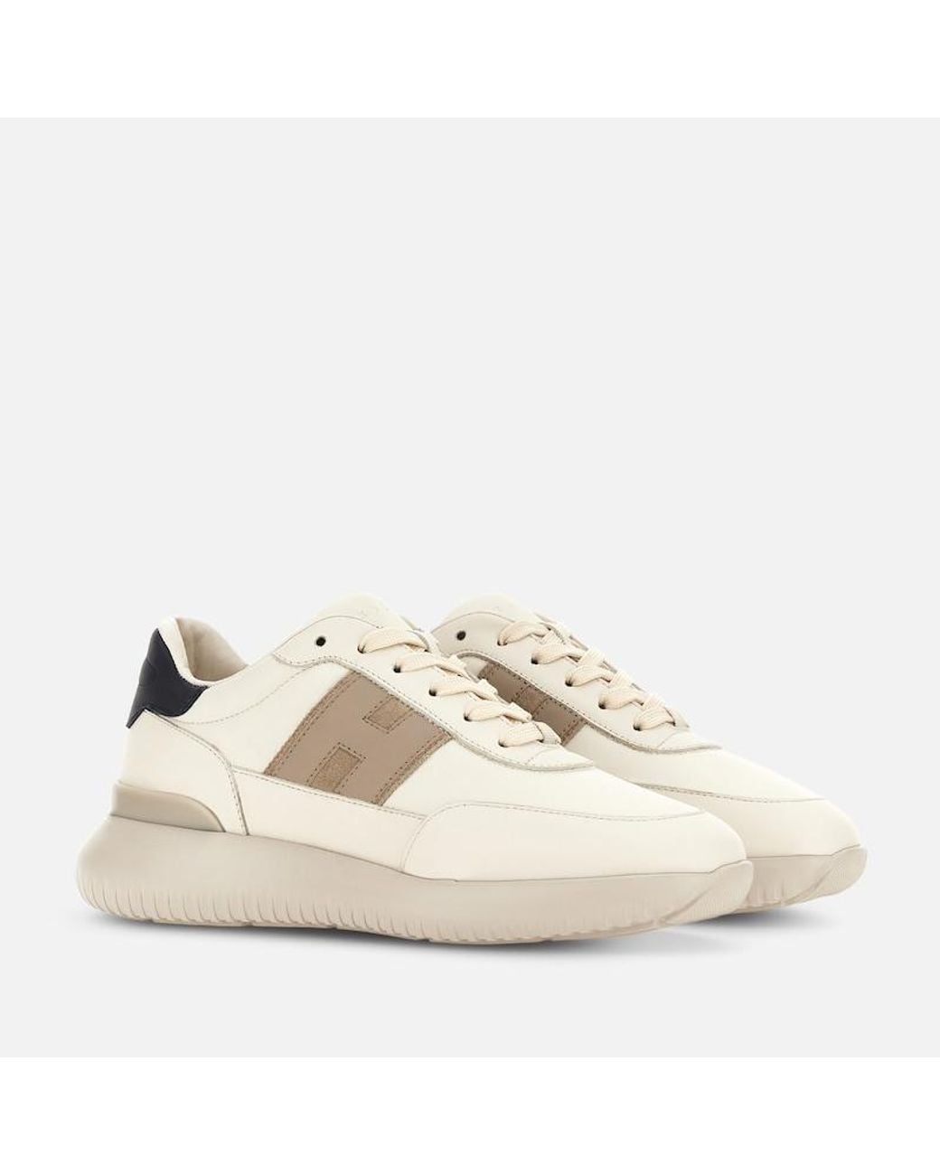 Hogan Natural Chunky Sneakers, ,Off for men