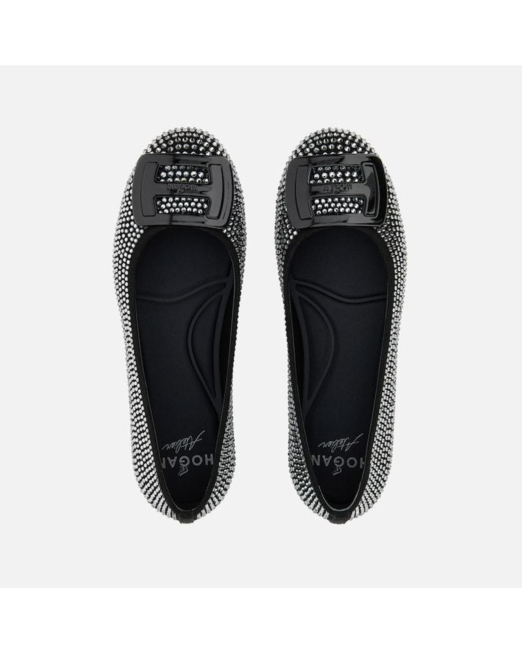 Hogan Black H661 Ballerinas Atelier
