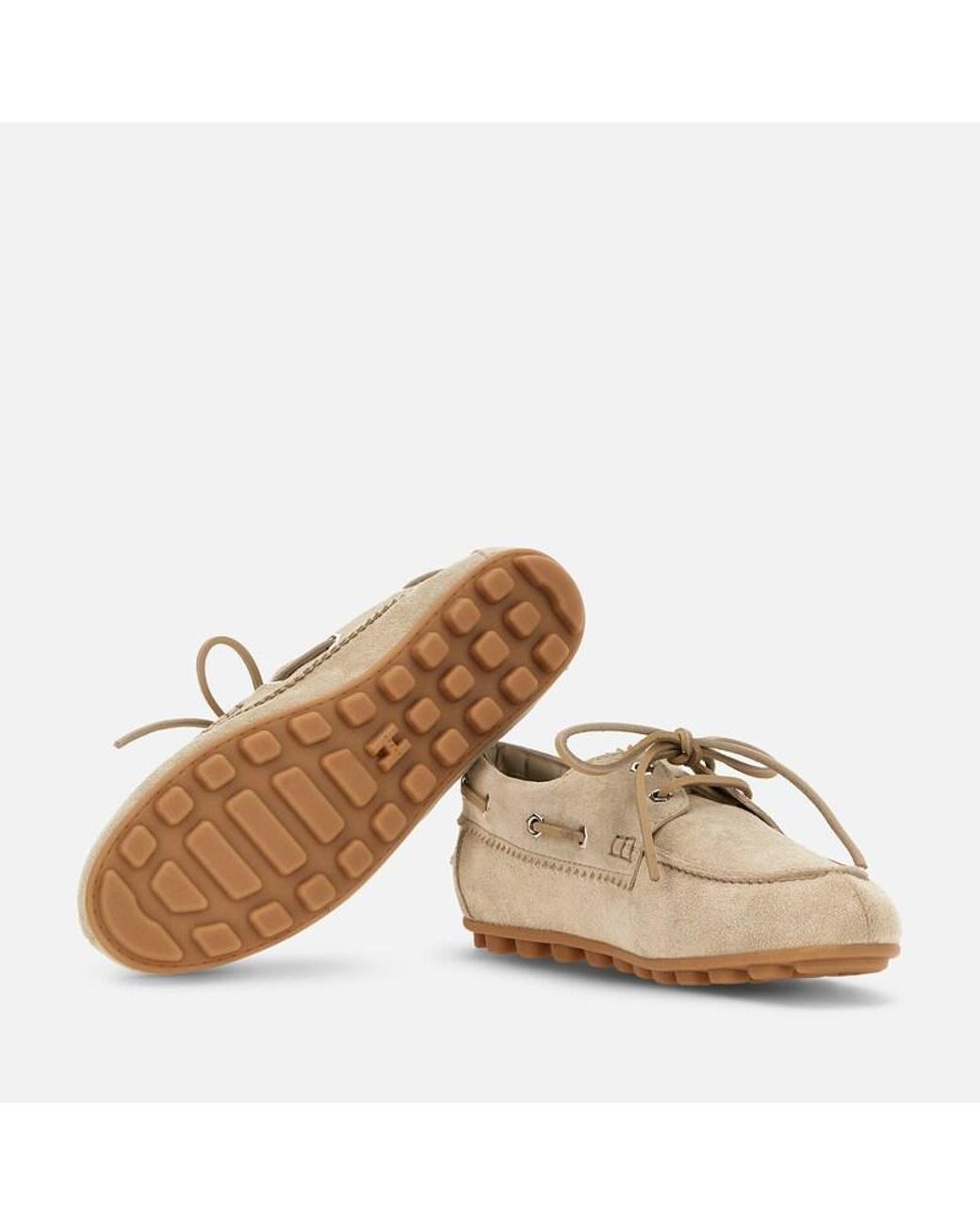 Hogan Natural Loafers,
