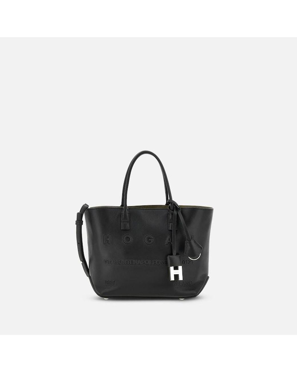 Hogan Black Totes, (One Size)