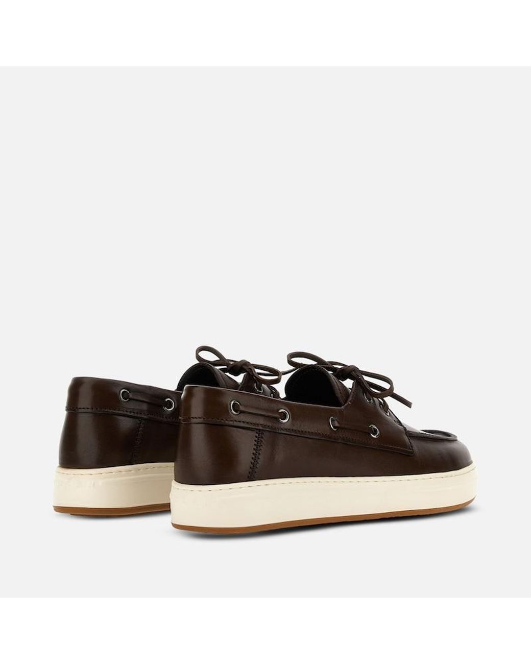 Hogan Brown Lace-Ups And Moccasins, for men