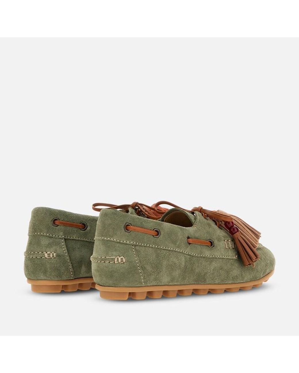 Hogan Green Loafers,