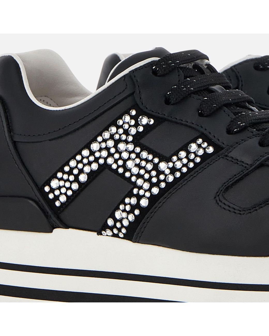 Sneakers Maxi H222 Atelier Hogan en coloris Noir Lyst