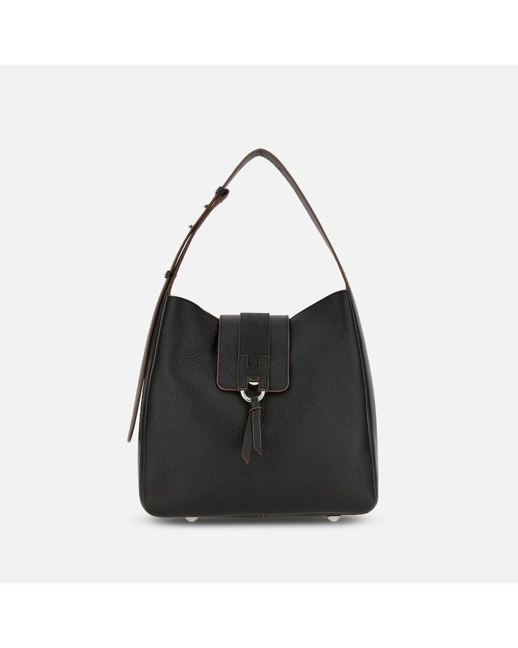 Hogan Black Shoulder Bags, (One Size)