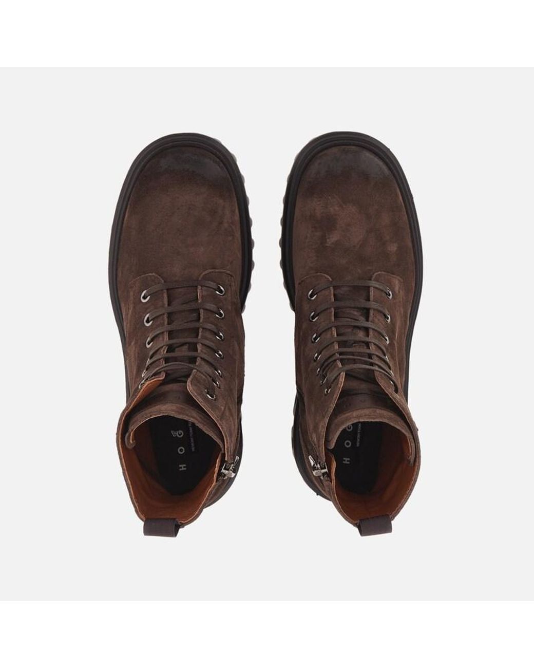 Hogan Brown Boots,