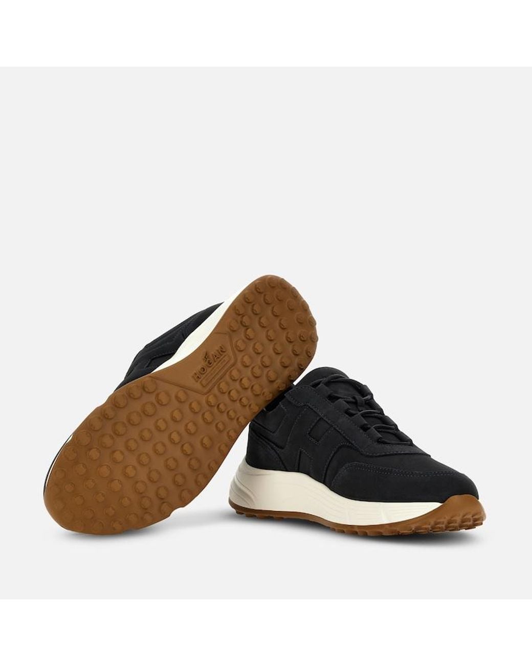 Hogan Black Sporty Sneakers, for men