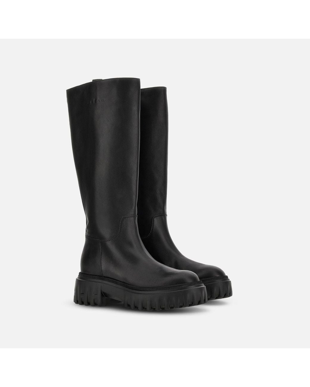 Hogan Black Stiefel H700