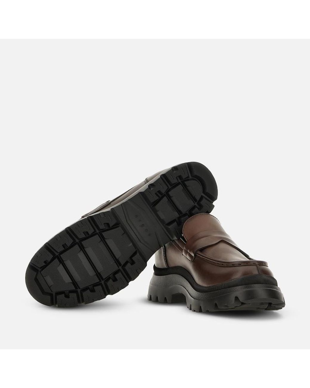 Hogan Brown Lace-Ups And Moccasins, for men