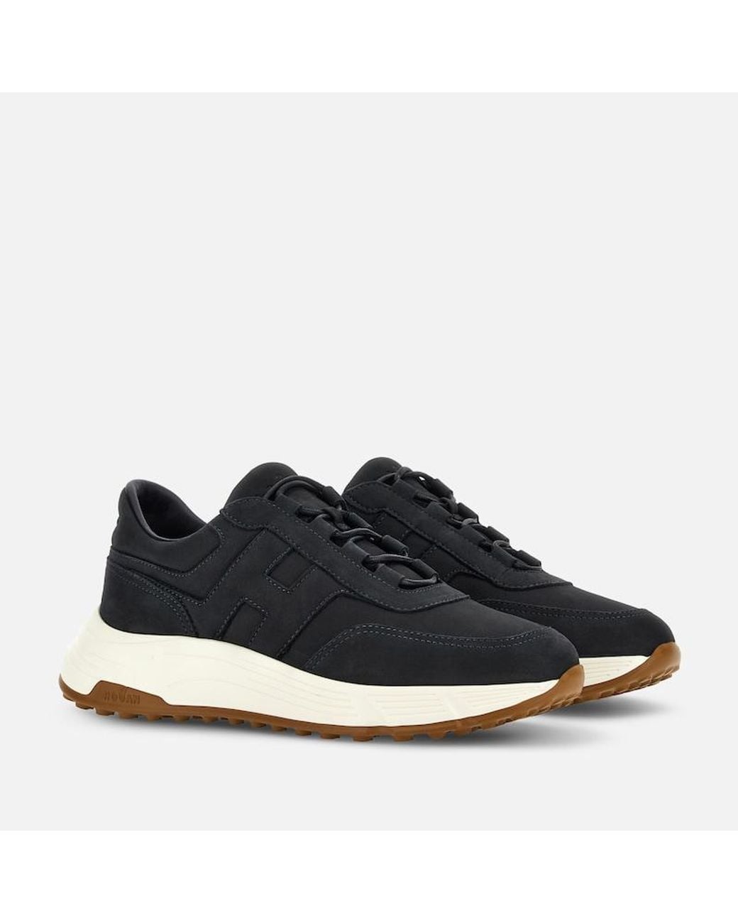 Hogan Black Sporty Sneakers, for men