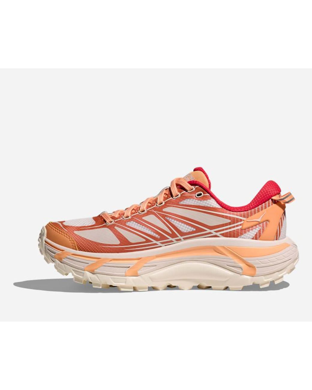 Hoka One One Red Mafate Speed 2 Lifestyle Shoes