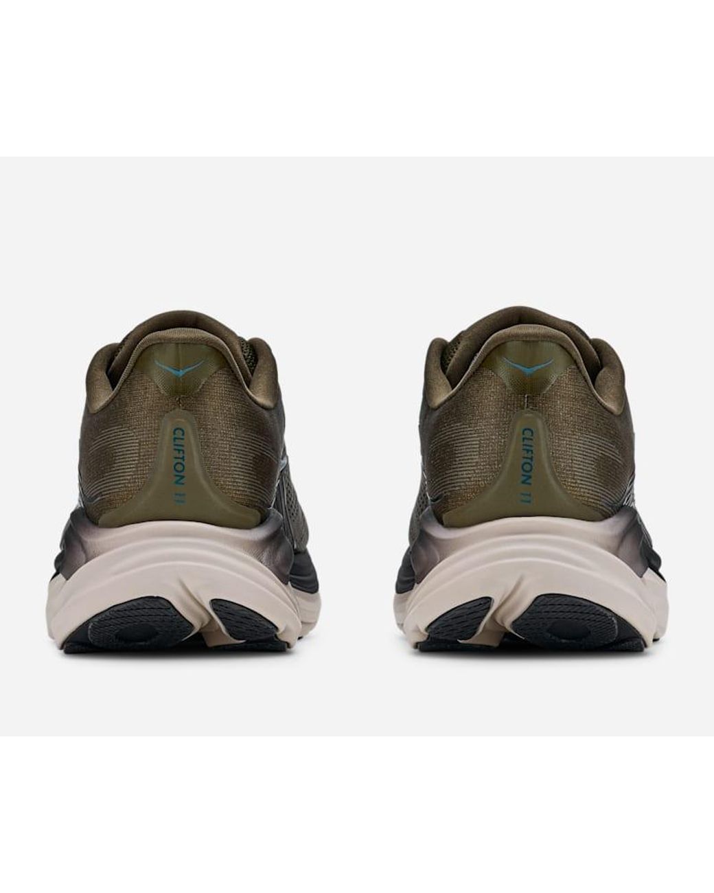 Hoka One One Gray Clifton 11 Road Running Shoes for men