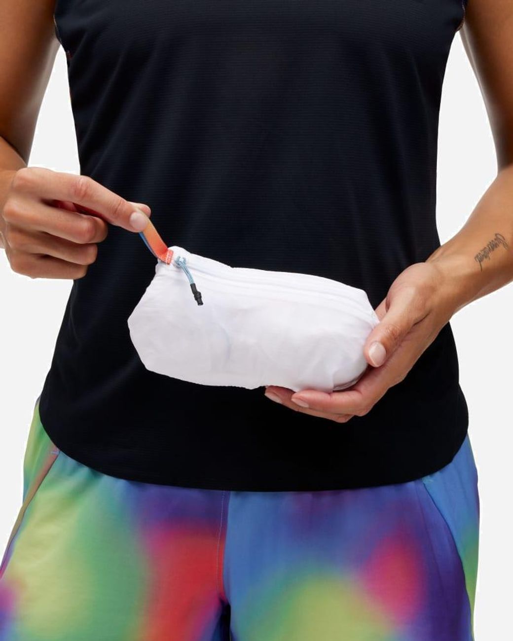 Hoka One One White Skyflow Jacket