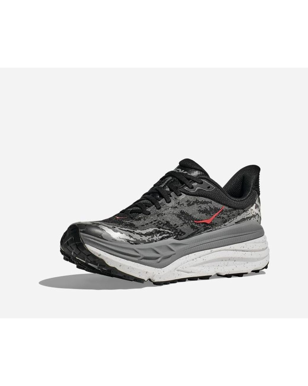 Hoka One One Black Stinson 7 Trail Shoes for men