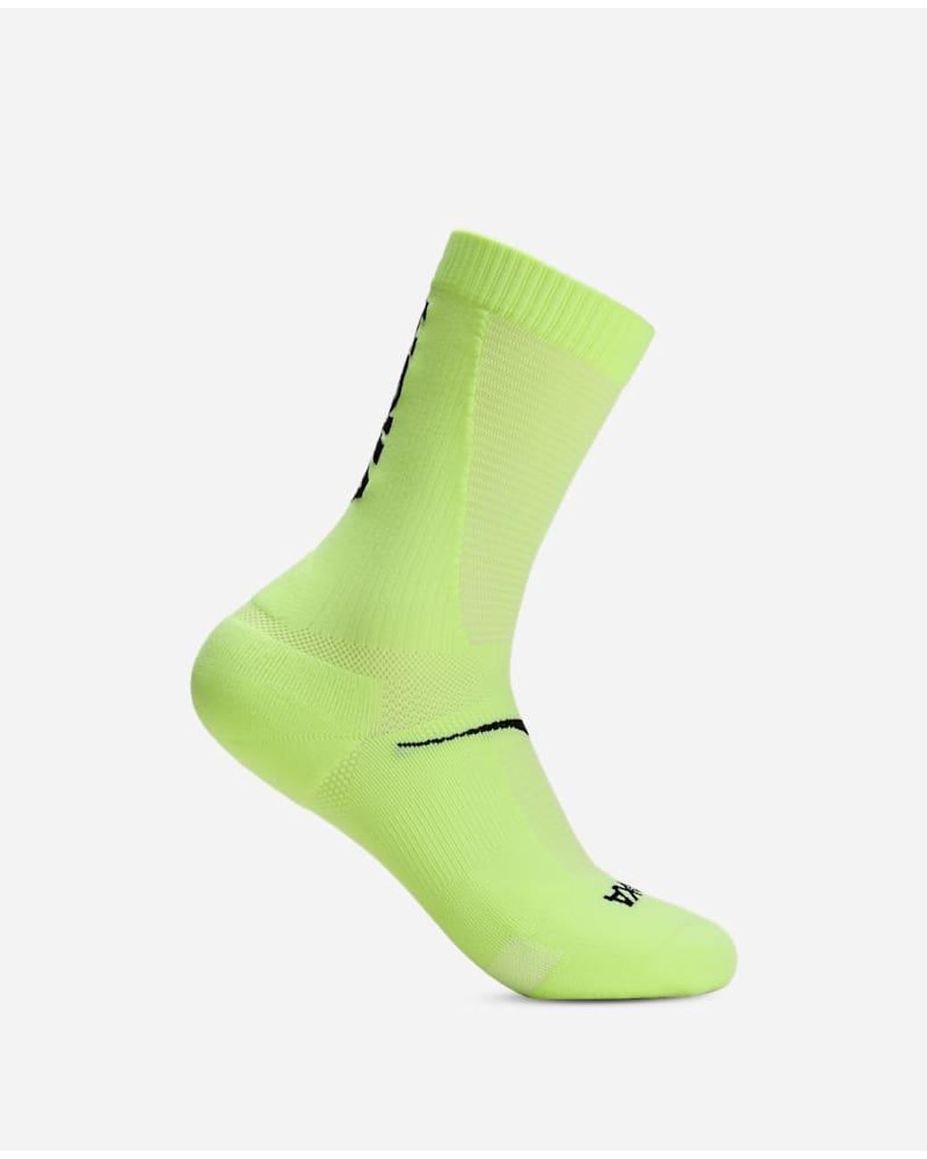 Hoka One One Green Race Day Crew Sock