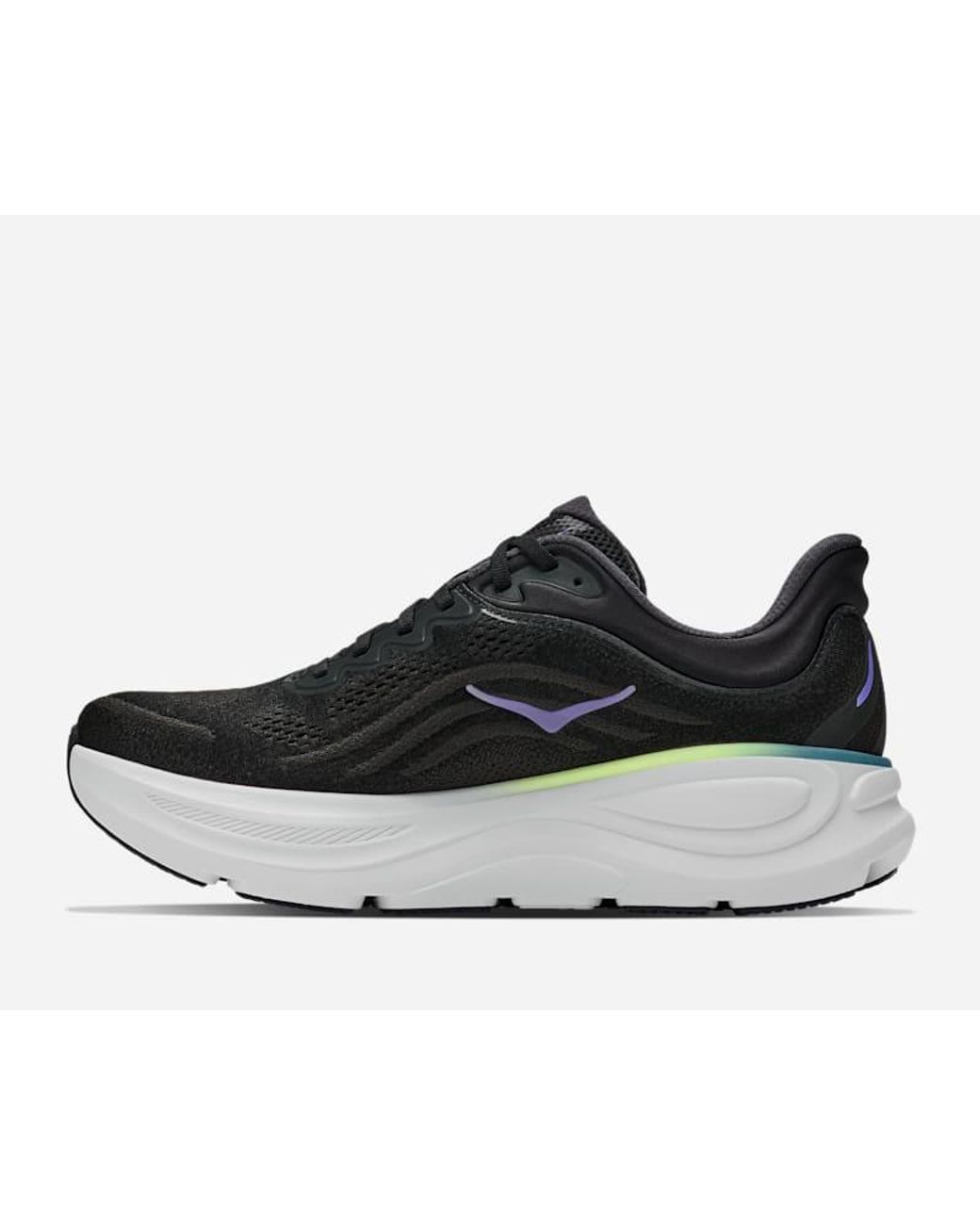 Hoka One One Black Bondi 9 Road Running Shoes for men