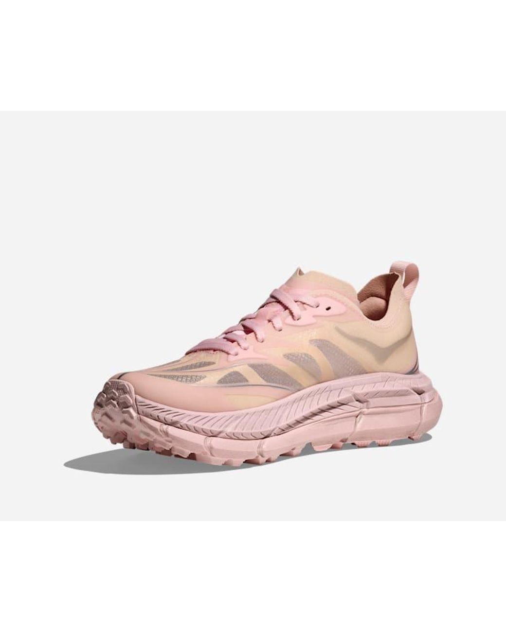 Hoka One One Pink Mafate Speed 4 Lite Lifestyle Shoes