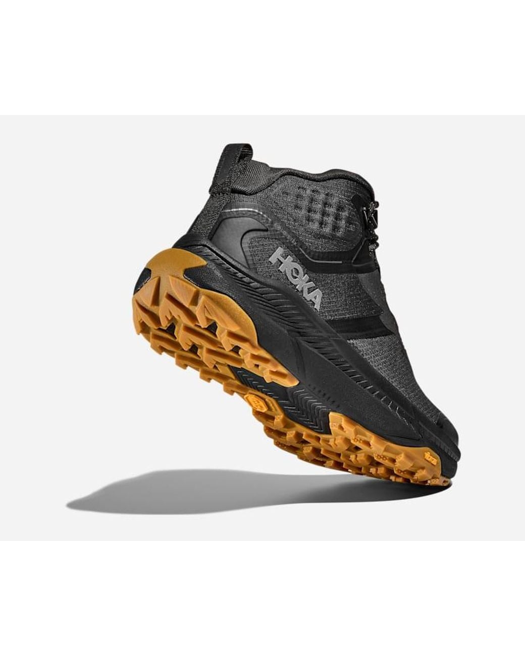 Hoka One One Black Transport Hike Gore-tex Hiking Shoes for men