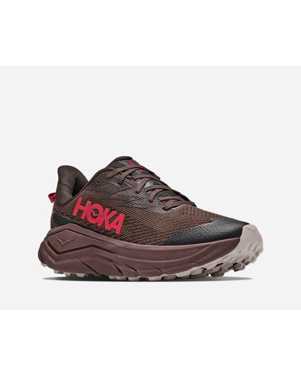 Hoka One One Red Challenger 8 Gore-tex Trail Shoes for men