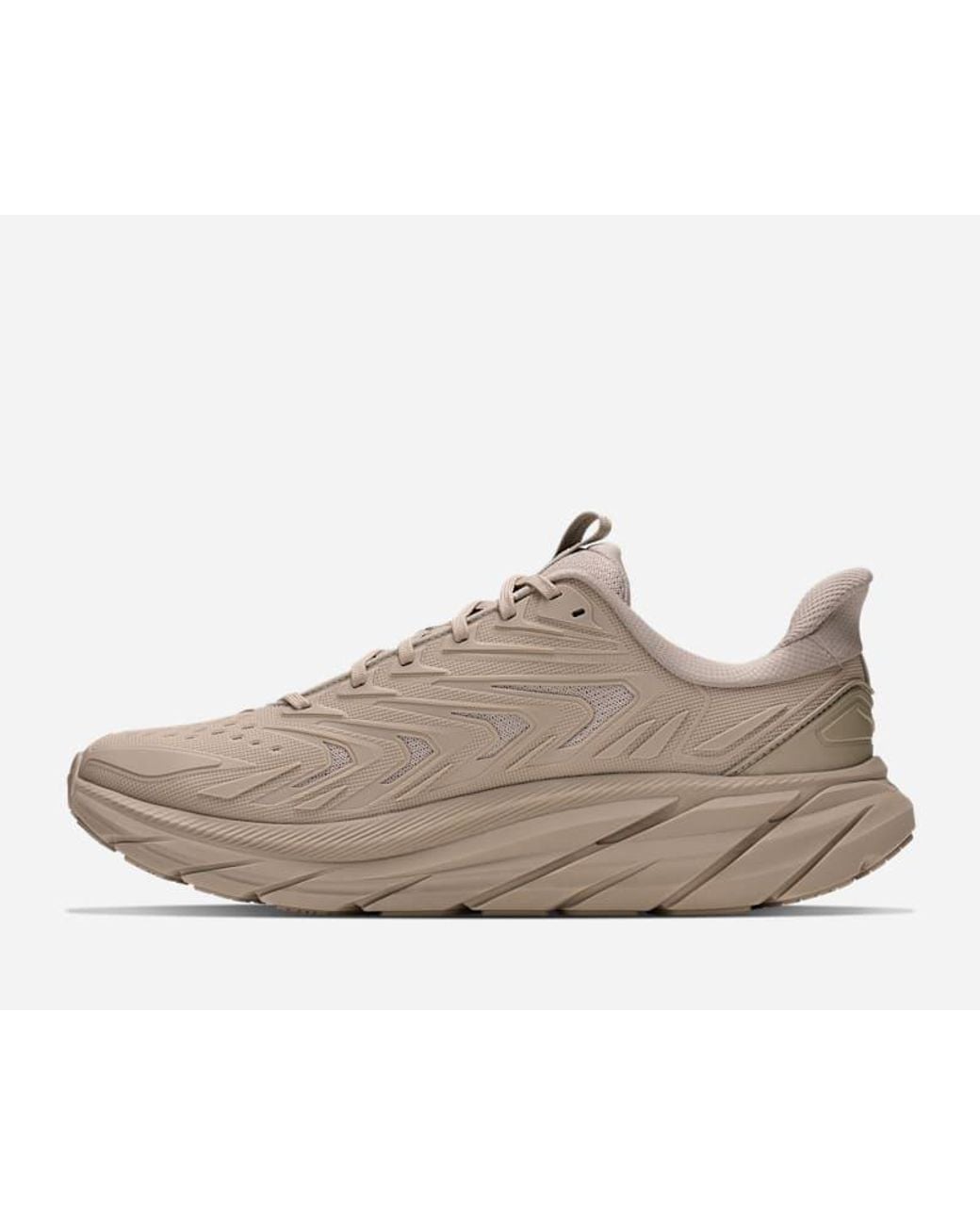 Hoka One One Gray Clifton Utl Lifestyle Shoes for men