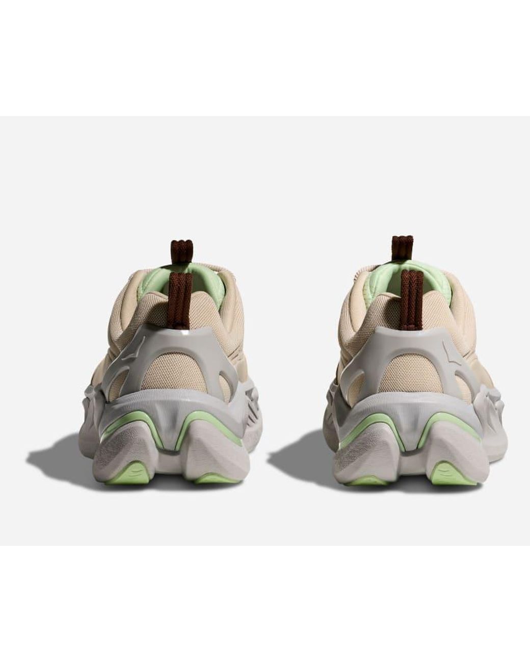 Hoka One One White Elevon X Lifestyle Shoes