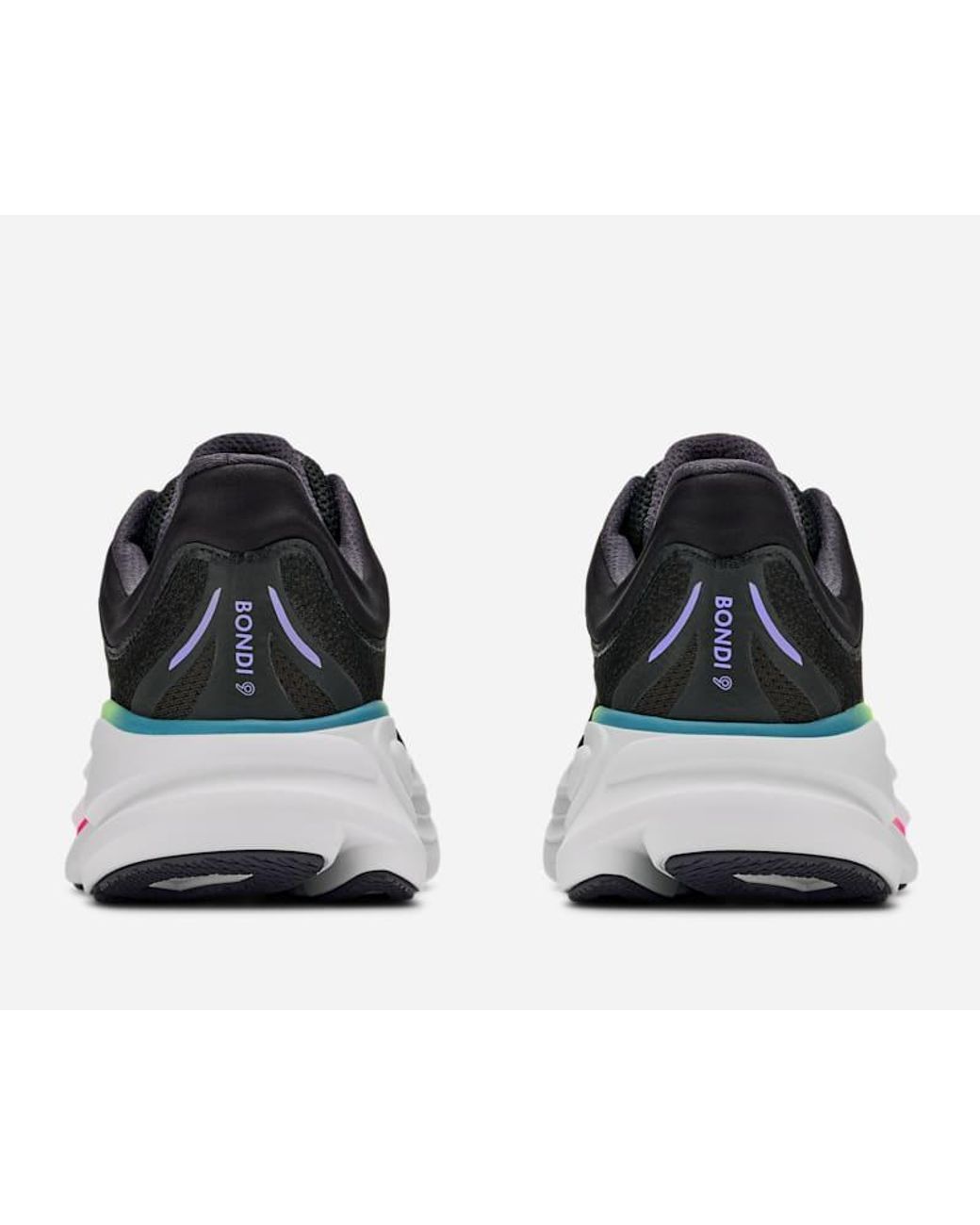 Hoka One One Black Bondi 9 Road Running Shoes for men