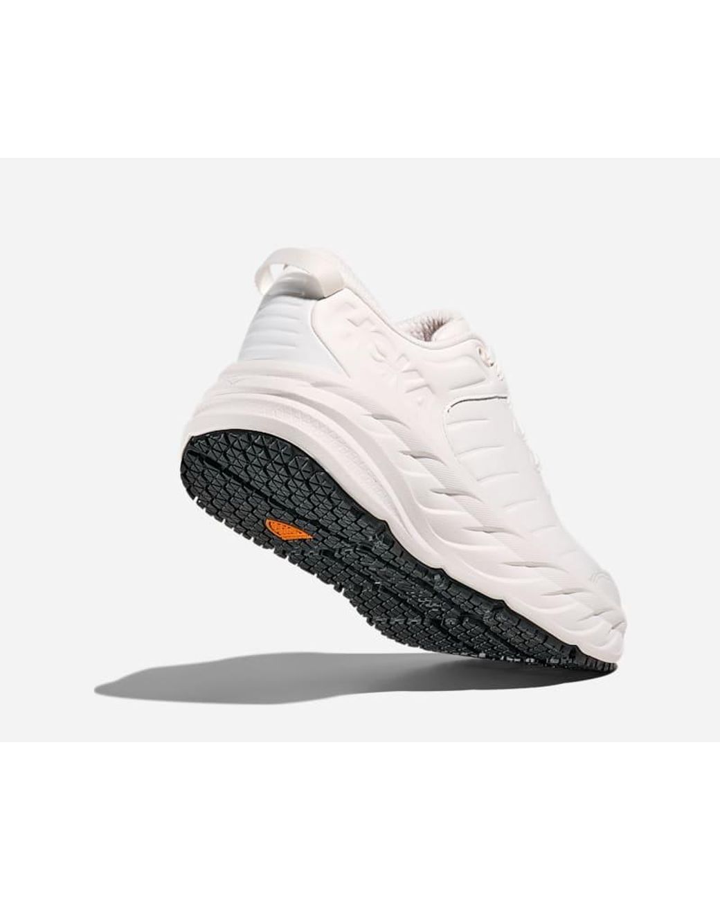 Hoka One One White Bondi Sr Walking Shoes for men