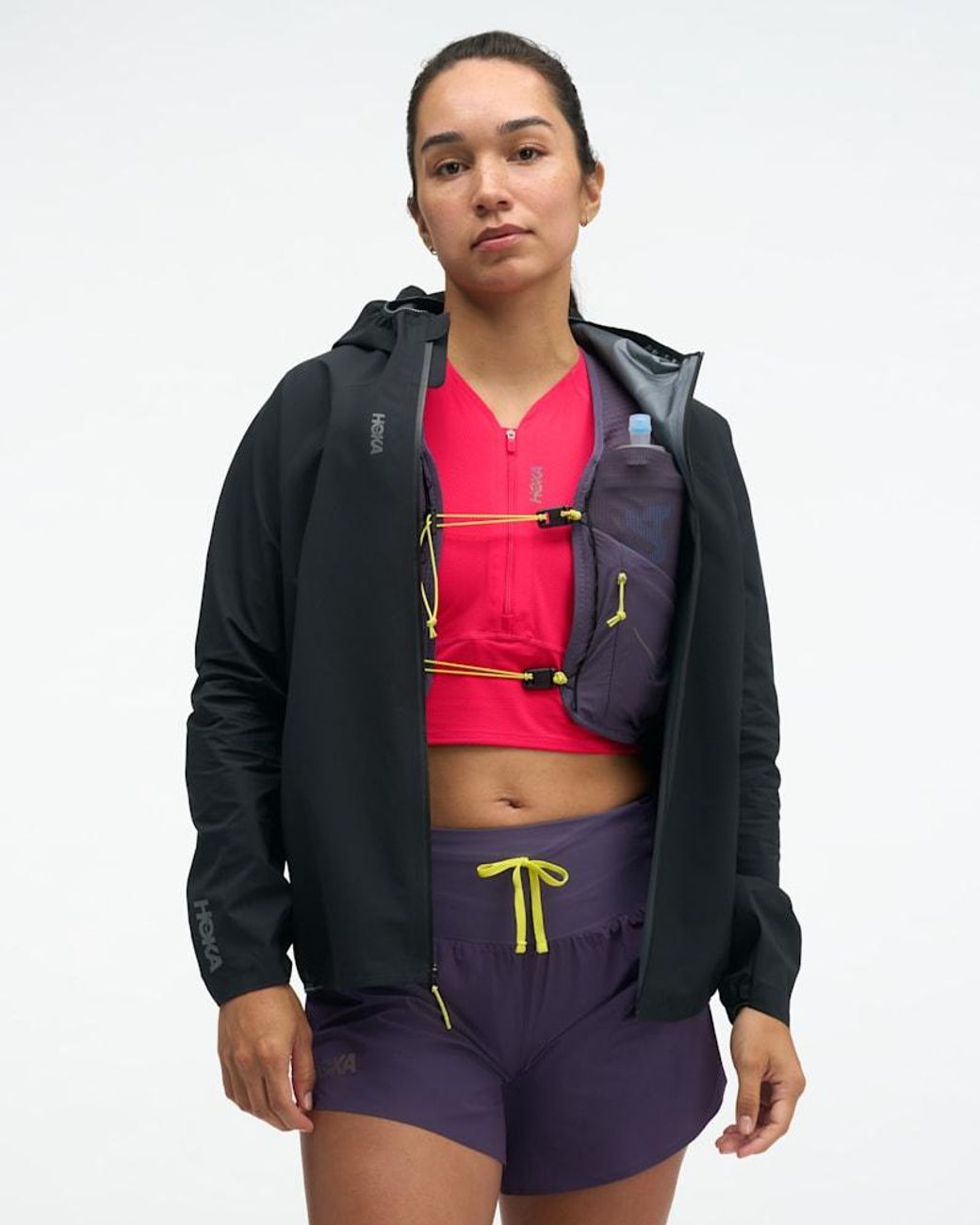 Hoka One One Blue Skybreeze Waterproof Jacket Gore-tex