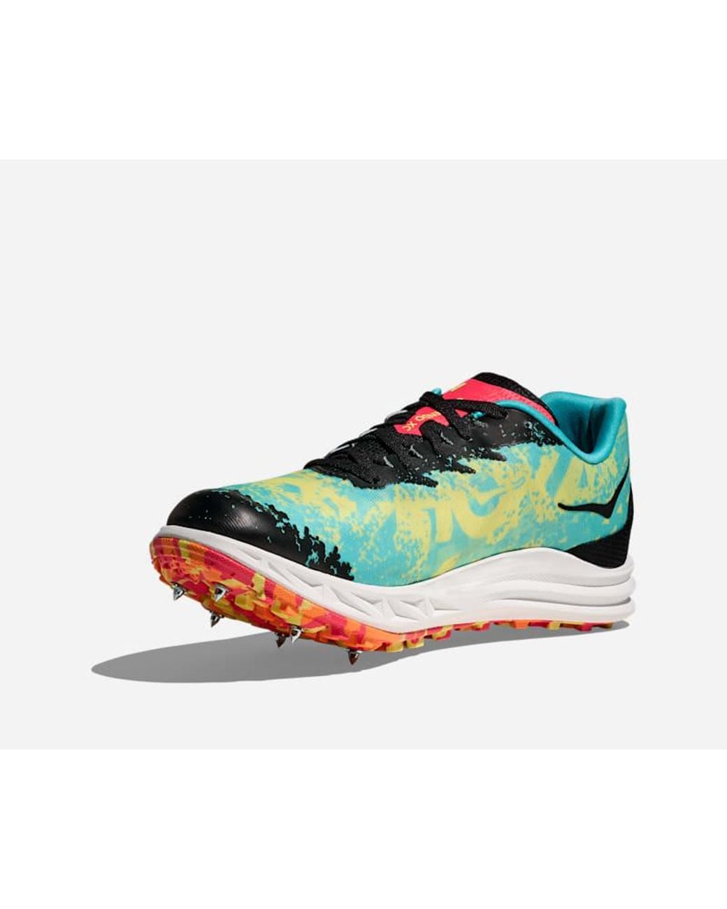 Hoka One One Blue Crescendo Xc Spikes Shoes
