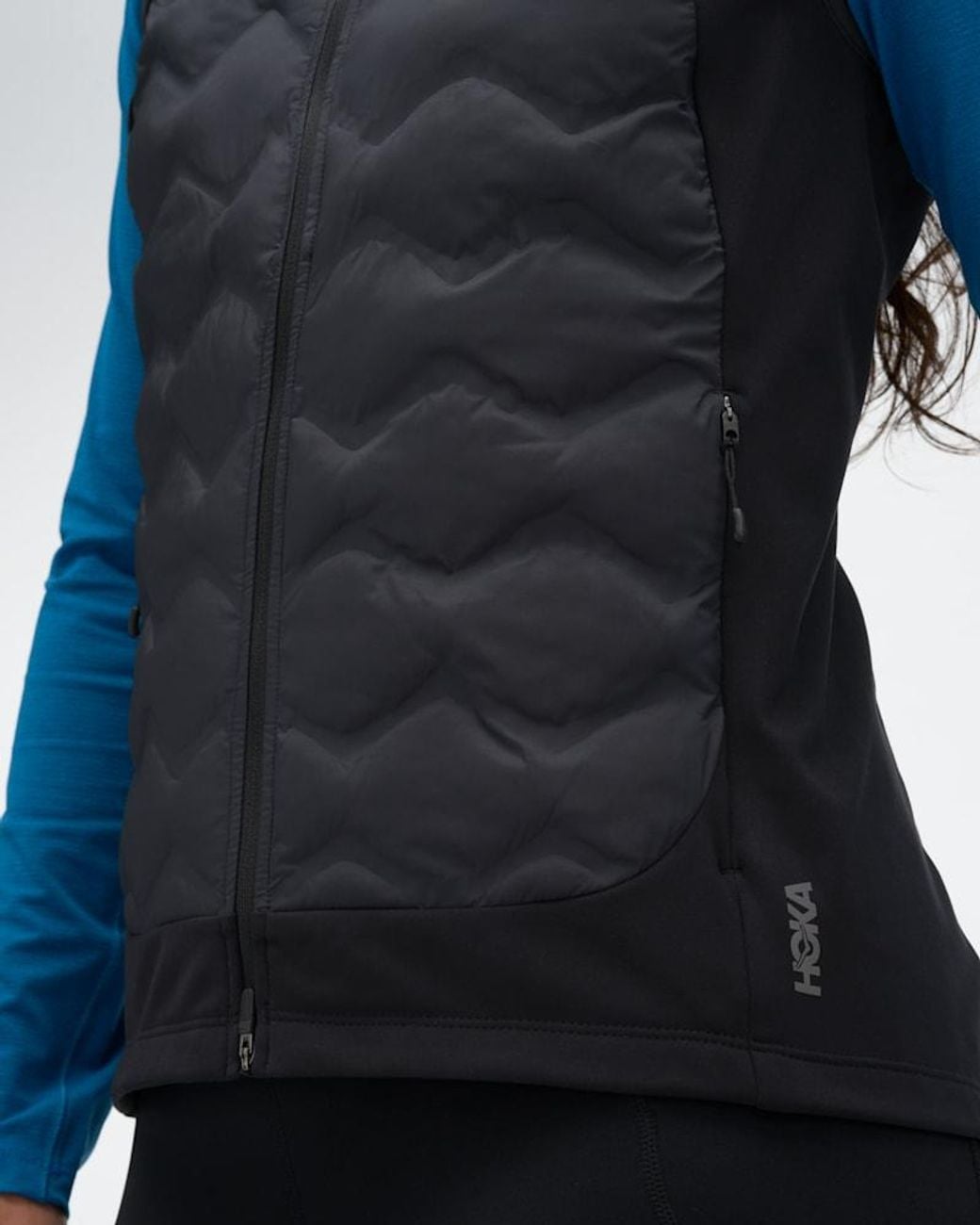 Hoka One One Blue Skyfill Insulated Vest