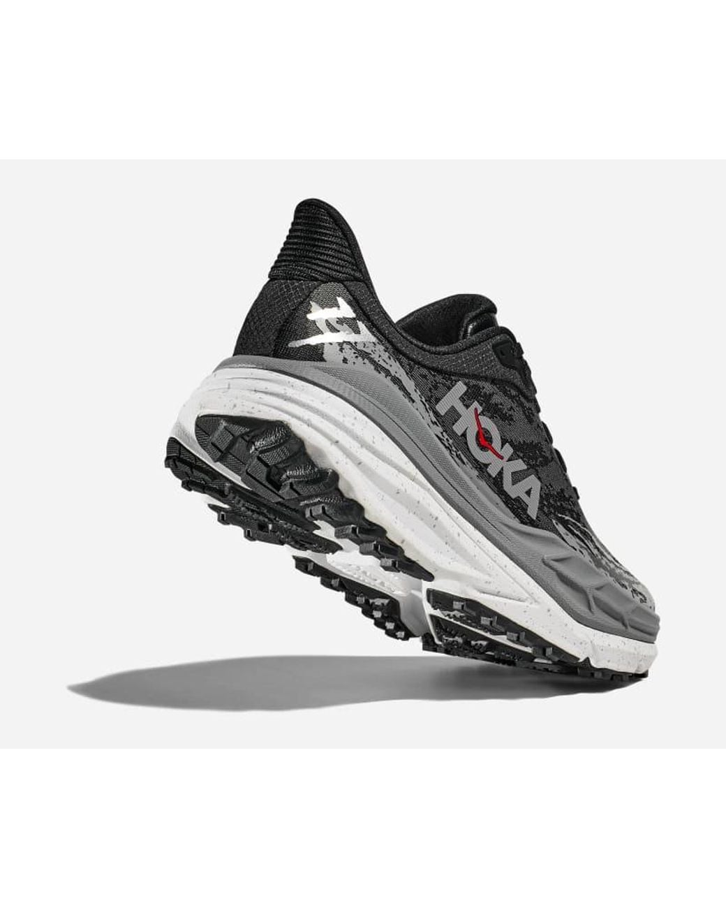 Hoka One One Black Stinson 7 Trail Shoes for men