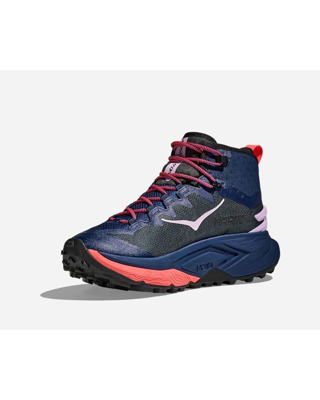 Hoka One One Blue Mafate Hike Hiking Shoes